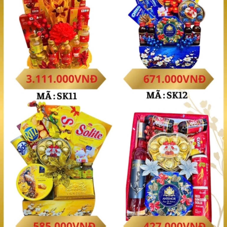 Quà tặng doanh nghiệp Bình Dương - COMBO 4
