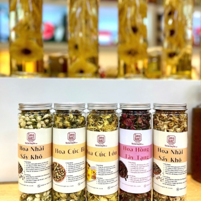 Hoa Nhài thanh khiết, giúp an thần, ngủ ngon.