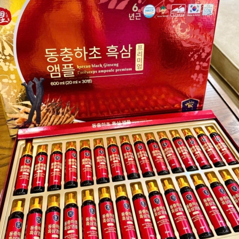 TINH CHẤT HẮC SÂM ĐÔNG TRÙNG CAO CẤP