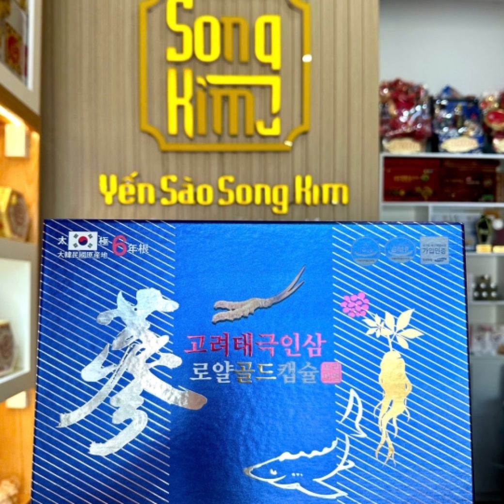 Viên Thiên Sâm Đông Trùng Hạ Thảo Trứng Cá Tầm 180 viên
