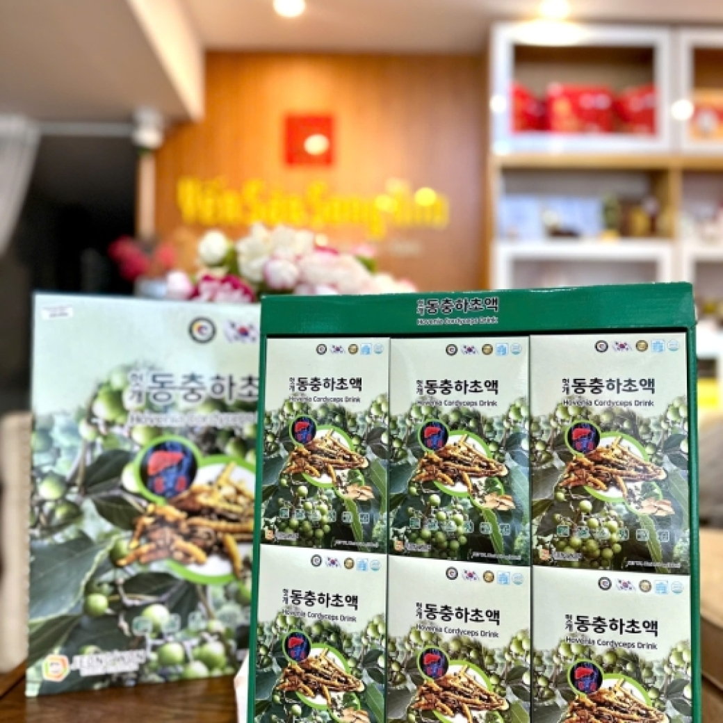Nước Bổ Gan Đông Trùng Hạ Thảo Hovenia